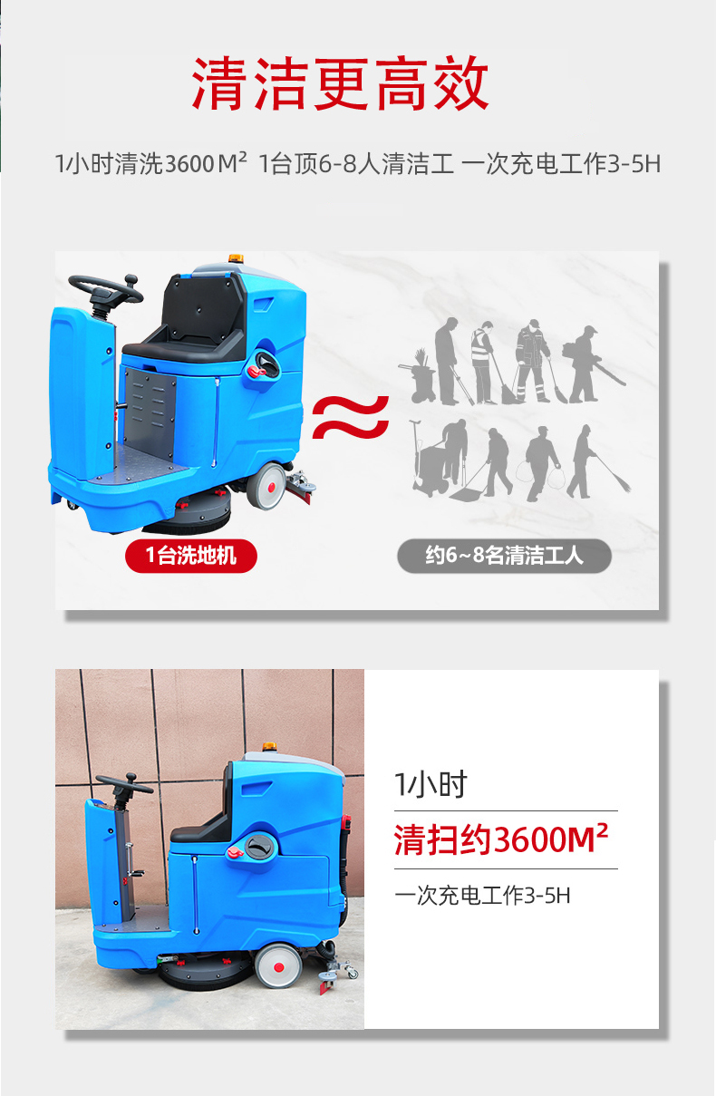 娄底驾驶式洗地机更适合用在高铁站